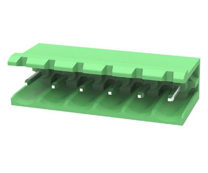 Picture of TERMINAL BLOCK R/A PCB-MNT  6P OPEN P=5.08