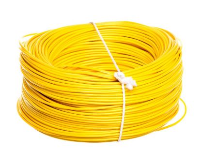 Picture of WIRE SOLID 0.34 1.6mm YELLOW - 610m/ROLLS