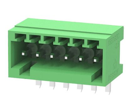 Picture of HEADER R/A 6W 2.5 CLOSED