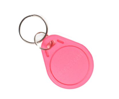Picture of KEYCHAIN / FOB RFID TAG TK4100 125KHz  iID2 PINK 36x29x6.6mm
