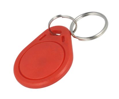Picture of KEYCHAIN / FOB RFID TAG TK4100 125KHz RED 32x40mm