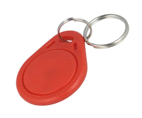 Picture of KEYCHAIN / FOB RFID TAG TK4100 125KHz RED 32x40mm