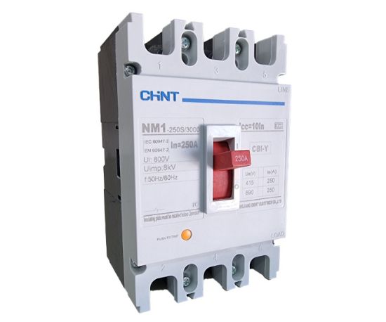 Picture of MOULDED CASE ISOLATOR 250A 3P 25KA