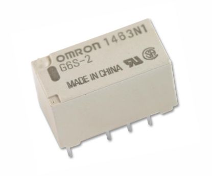 Picture of RELAY DPDT 2A 3VDC RECT 8PCB