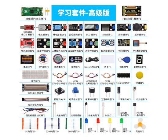 Picture of RASPBERRY Pi PICO LEARNING KIT