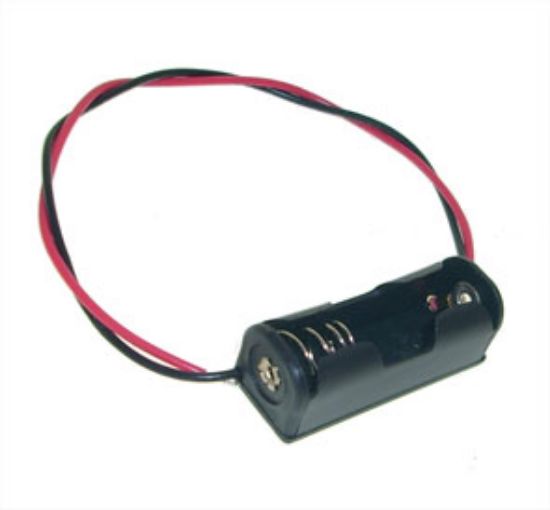 Picture of BATTERY HOLDER 1xN LEAD BLACK    A23