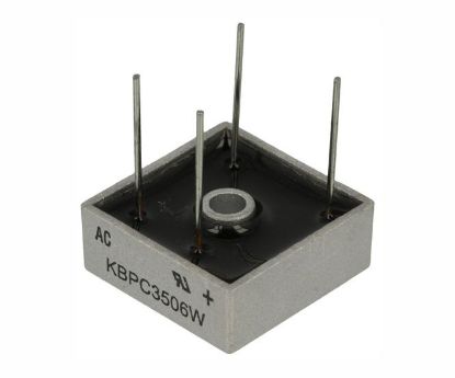 Picture of BRIDGE RECTIFIER SQUARE PCB 600V 35A 4PIN
