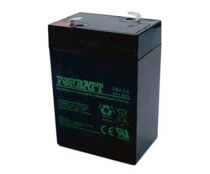 Picture of BATTERY SLA 6V 4.5AHr 70x47x100