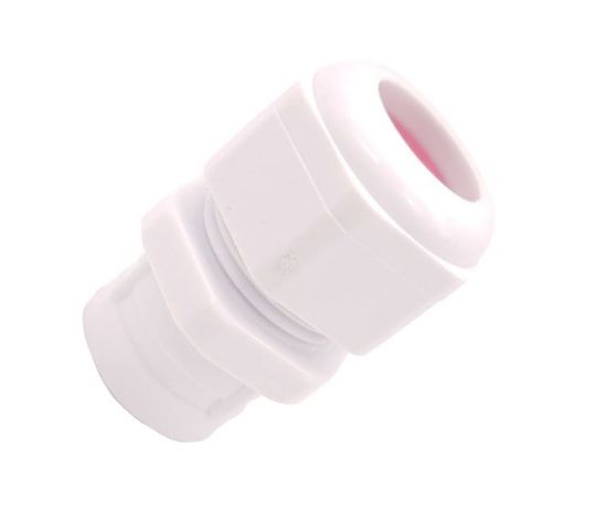 Picture of WHITE COMPRESSION GLAND PH=20mm CAB=6.5-12mm PUSH-ON