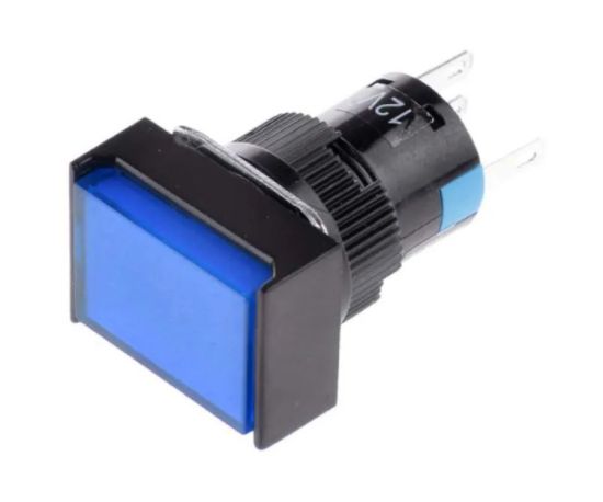 Picture of PUSH BUTTON ILL-BL MOM 1xNONC 12V