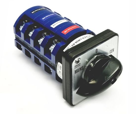 Picture of CHANGE OVER ROTARY SWITCH ON-OFF 32A 4-P0LE
