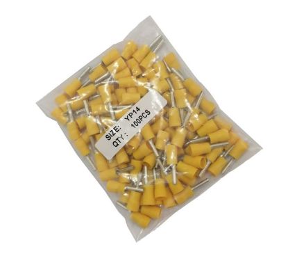 Picture of PIN TERMINAL PRE-INS P=2.8mm YELLOW - 1K/BAG
