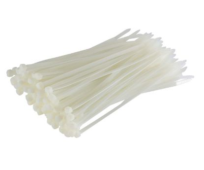 Picture of CABLE TIES IN CLEAR PLASTIC 150x3.6mm 1K/BAG