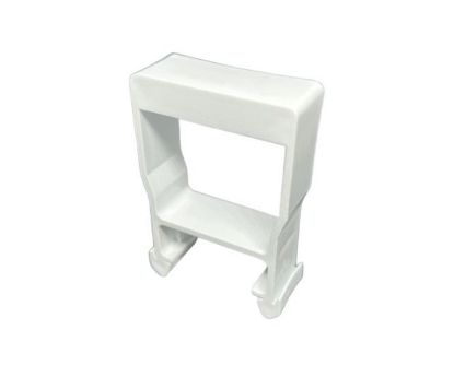 Picture of DIN RAIL MCB SPACER 18x45mm WHITE TH=68mm