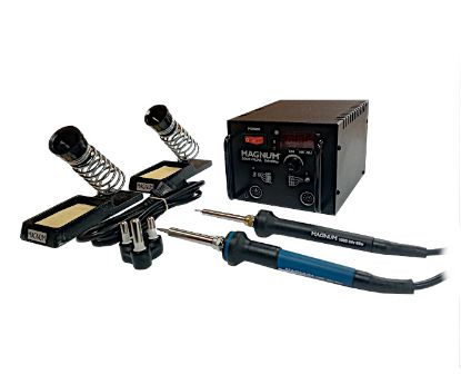 Picture of SOLDER STATION DUAL 24VAC 80W TEMP CONTR. FOR LEAD FREE