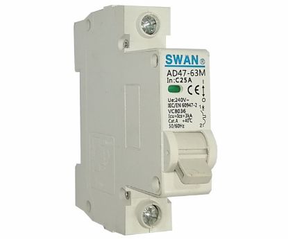 Picture of CIRCUIT BREAKER 3KA C CURVE 1P 20A