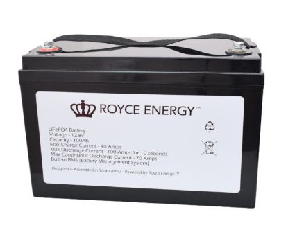 Picture of LITHIUM BATTERY LiFePO4 12V8 100Ah