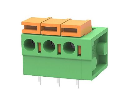 Picture of TERMINAL BLOCK R/A 3W P=5.08 PLUG-IN