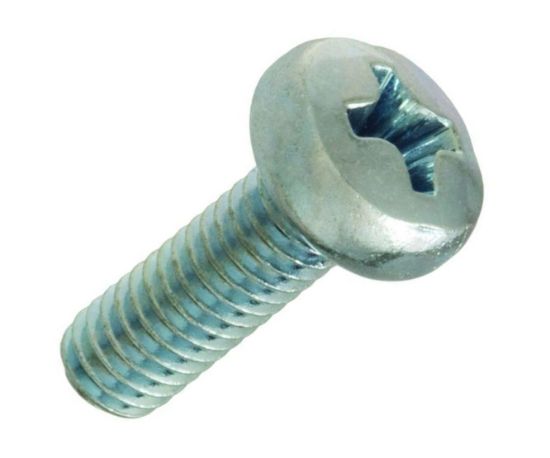 Picture of PAN HEAD POZI SCREW GALVANISED M4x6 STAR