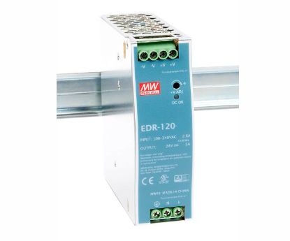 Picture of POWER SUPPLY D/R I=220V O=24V  5A   120W