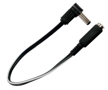 Picture of 200mm LEAD 2.1 DC PLUG - 2.5 R/A DC SOCKET