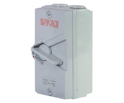 Picture of LOAD BREAK SWITCH 35A 3P 440VAC IP66 ENCL.LOCKABLE ISOLATOR