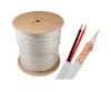 Picture of CABLE RG59 SOLID+POWER WHT 96+500 - 500M/R