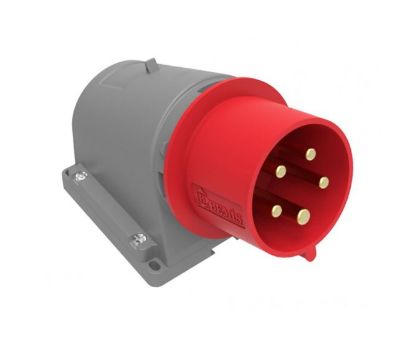 Picture of INDUSTRIAL ANGLED PLUG 32A 5P 380V IP44