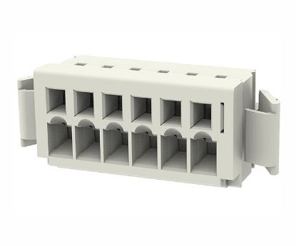 Picture of TERMINAL BLOCK 6W PLUG IN PRESS GREY