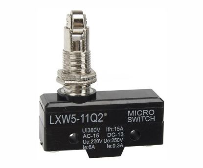 Picture of TRAVEL LIMIT MICRO SWITCH SPDT 15A STEEL ROLLER
