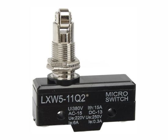 Picture of TRAVEL LIMIT MICRO SWITCH SPDT 15A STEEL ROLLER