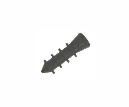 Picture of PLUG - CABLE FIXING BLACK 6mm -