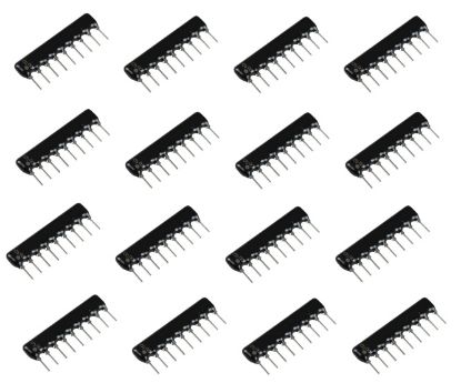Picture of NETWORK SIL 9-PIN 8-RES 10K - 1K/BOX