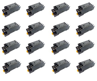 Picture of RELAY BASE / SOCKET DPDT D/R SCREW TERM - 500P /BOX