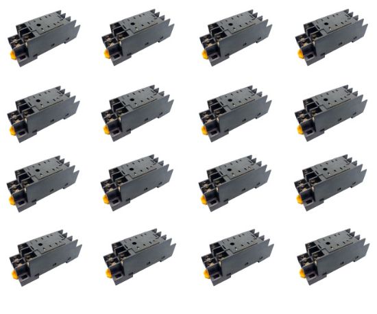 Picture of RELAY BASE / SOCKET DPDT D/R SCREW TERM - 500P /BOX