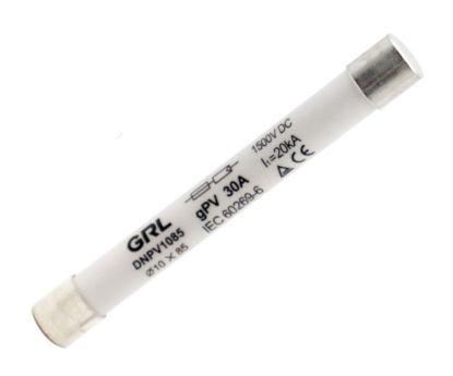Picture of DC SOLAR PV FUSE 10x85mm 20A 1.5KVDC