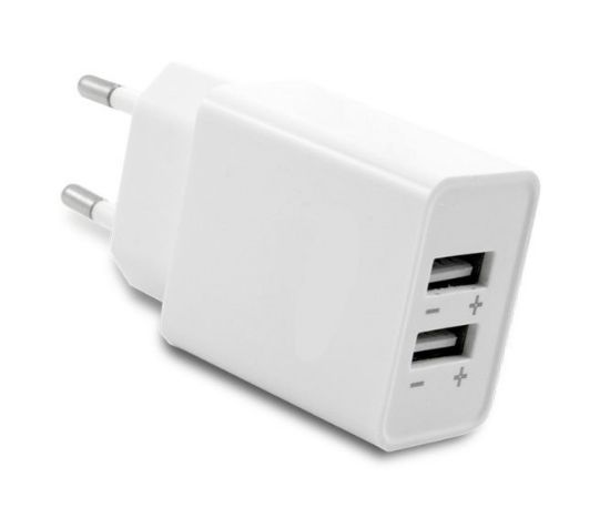Picture of DUAL USB CHARGER / PSU W/M I=220 O=2x5V 2.4A