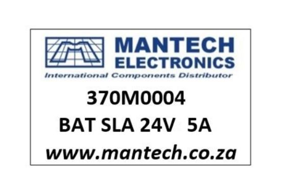 Picture of LABEL FOR BAT SLA 24V 5A