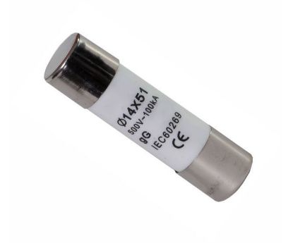 Picture of FUSE CERAMIC 14X51 63A 500V 100KA