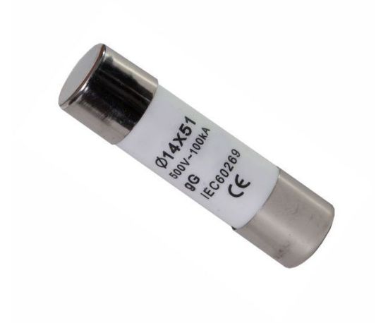 Picture of FUSE CYLINDRICAL CERAMIC 40A 500V 100KA
