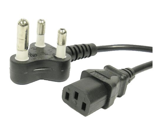 Picture of C13 IEC SOCKET - 16A PLUG TOP POWER LEAD - 5m