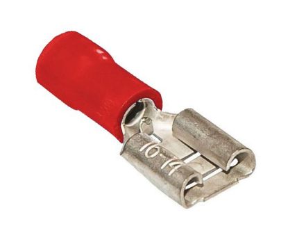 Picture of PRE INSU. TERMINAL 6.35mm RED - DEBULK