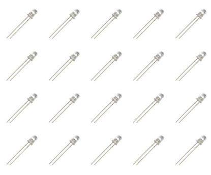 Picture of LED 5mm CL-RED 630nM 14Kmcd 30-DEG - 1K/BAG
