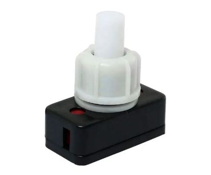 Picture of BED SIDE TYPE PUSH SWITCH IN-LINE 1A 250VAC - DEBULK