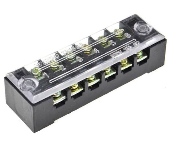 Picture of BARRIER POWER TERMINAL BLOCK 25A 600V 6P
