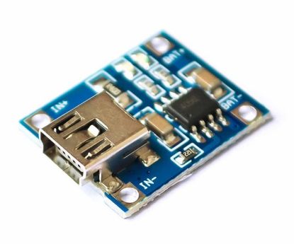 Picture of MICRO USB LITHIUM 18650 BATTERY CHARGER 1A