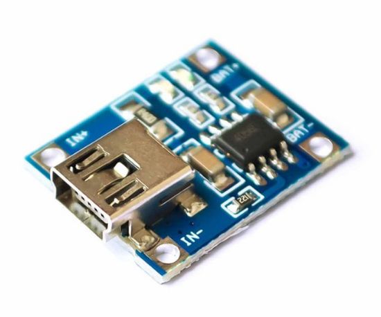 Picture of MICRO USB LITHIUM 18650 BATTERY CHARGER 1A