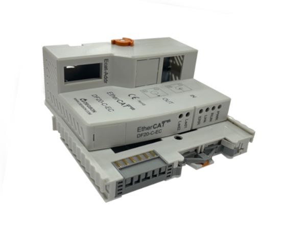 Picture of EtherCAT IO COMMS PROTOCOL COUPLER 2x24VDCVDC