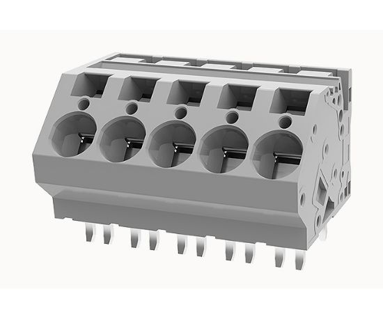 Picture of PCB SPRING TERMINAL BLOCK 5W PITCH=10mm GREY