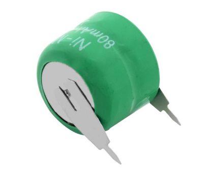 Picture of BATTERY PACK NiMH 2V4 80mAHr 2-PINS 15x12